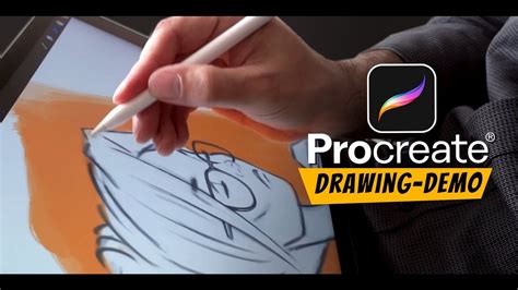 Drawing Demo Procreate Ipad Pro Apple Pencil Youtube