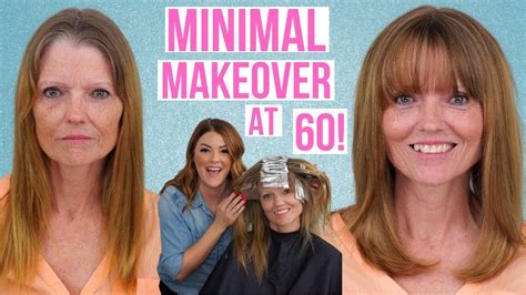 look refreshed at 60 minimal makeover on my 60 year old mom youtube