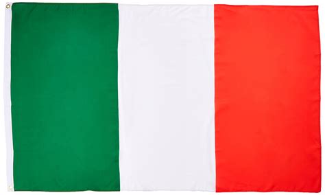 Uniwersalna flaga na maszt lub drzewiec o standardowych wymiarach 90 x 150 cm. FLAGA WŁOCH WŁOSKA Italia Włochy 90x150 - 7364980230 ...