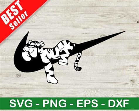 Disney Tigger Nike Logo SVG, Winnie The Pooh SVG, Nike Logo SVG in 2022