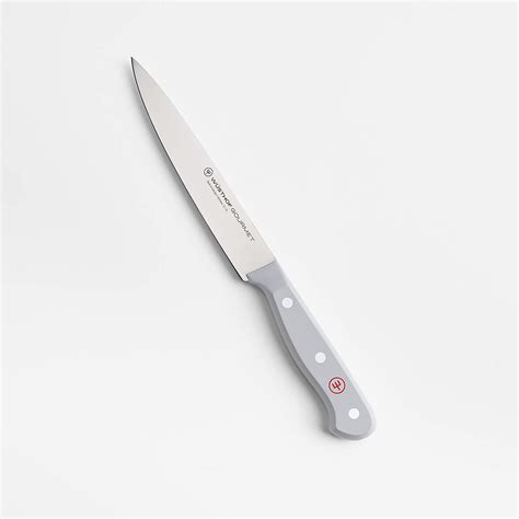 Wüsthof Gourmet Stamped Grey 6 Utility Knife Reviews Crate And Barrel