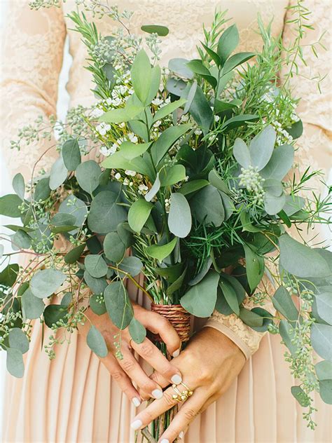 The Prettiest Greenery Bouquets Weve Ever Seen