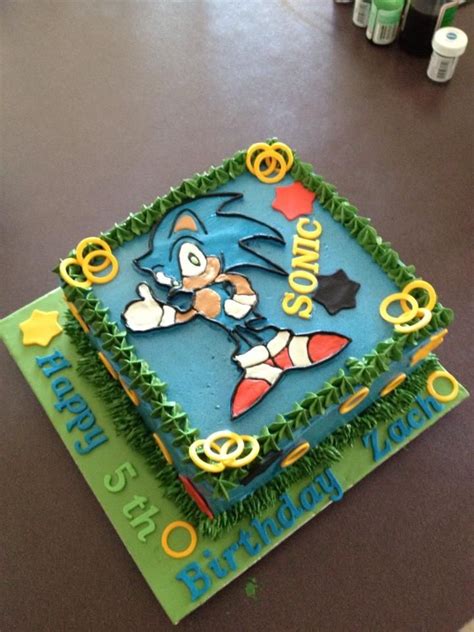 If anyone would like similar mario party extended music videos uploaded, just ask. Boys Birthday Cake Sonic the Hedgehog cake | Sonic ...