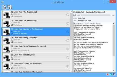 Lyrics Finder Finds Lyrics And Adds Them To Your Mp3 Files