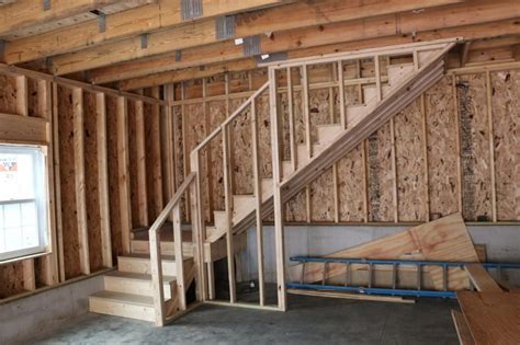 Prefab Garage Stairs Livingroom