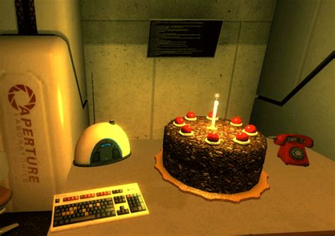 Portal Cake S Get The Best  On Giphy