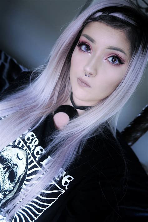 For Mobile Bloggers About Leda Muir Pastel Pink Hair Dye Red Scene