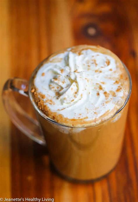 skinny pumpkin spice latte recipe {starbucks copycat} jeanette s healthy living