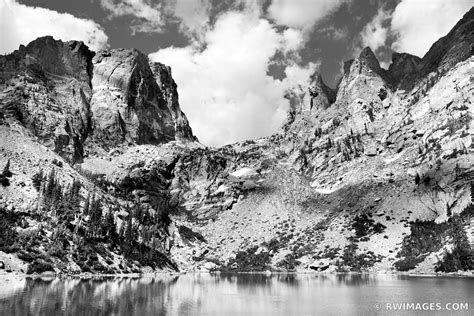 Framed Photo Print Of Emerald Lake Rocky Mountain National Park