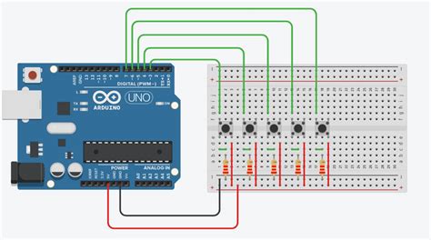Multiple Push Buttons On One Arduino Input The Diy Life