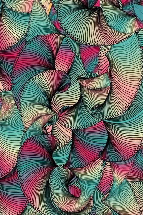 Patternatic Lalbertine By Optical Illusions Art Illusion Art