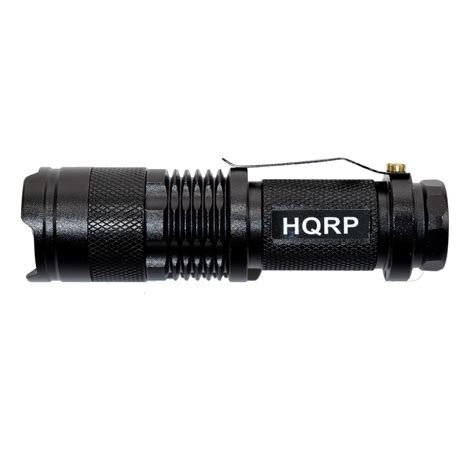 Hqrp Uv Led Flashlight Blacklight 3w 365 Nm For Scorpions Hunting Mineral Hunting Rocks