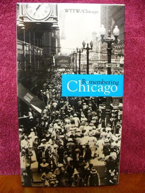 Remembering Chicago 1920s 1930s 1940s Vhs Wttw Documentary Historic