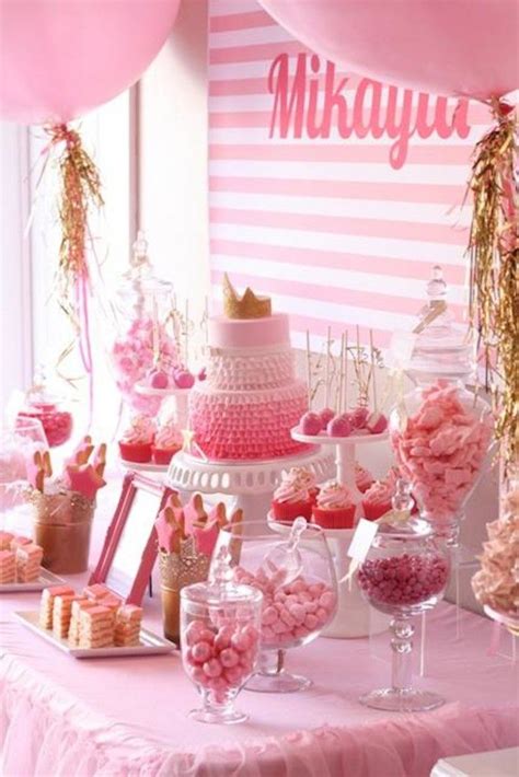 Pink And Gold Party Ideas Pink And Gold Birthday Party Gold Party