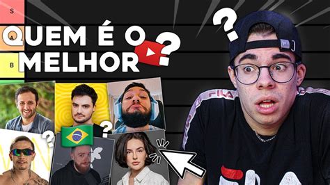 Quem SÃo Os Melhores Youtubers Do Brasil Youtube