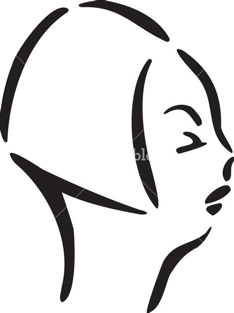 Woman Profile Drawing Free Download On Clipartmag