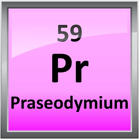 059 Praseodymium Science Notes And Projects