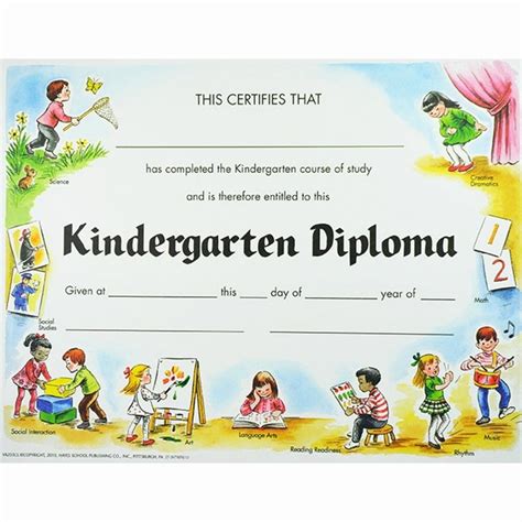 √ 20 Editable Kindergarten Graduation Certificates ™ Dannybarrantes