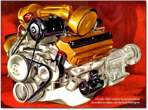 Chryslers 331 Fire Power Hemi 300hp Was In The First Year 1955 C300