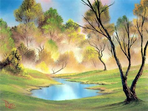 Beautiful Nature Paintings Images Hd Gods Wallpaper