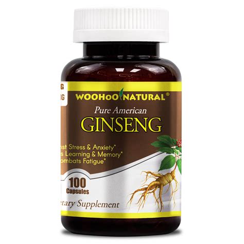 Pure American Ginseng Capsules 500mg 100 Capsules Made In Usa Free Shipping 22099818991 Ebay