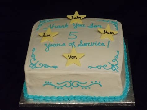 Employment Anniversary Cake