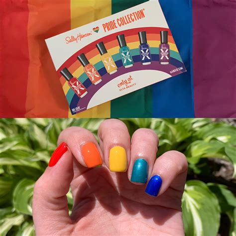 Sally Hansen Pride Collection ️🧡💛💚💙💜 Redditlaqueristas