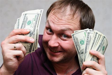 The Very Rich Man Smiles Stock Image Image Of Collection 92362139