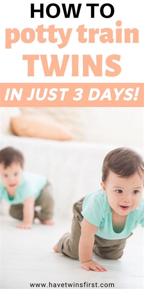 How To Potty Train Twins In Just 3 Days Artofit