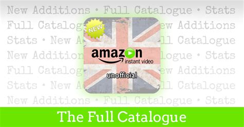 Search The Full Amazon Prime Uk Catalogue Newonamzprimeuk