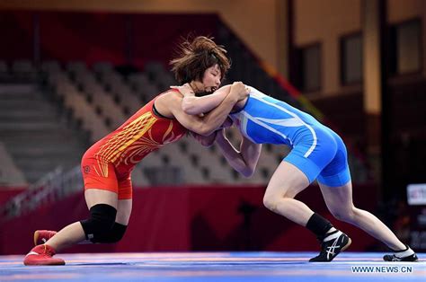 dprk wins women s wrestling freestyle 57 kg final at 18th asian games xinhua english news cn