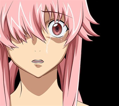 Yuno Gasai Anima Black Crazy Killer Pink Pink Eyes Pink Hair Psycho Hd Wallpaper Peakpx