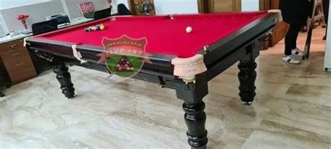 Wooden 6 Legs Pool Table For Sports Size 4 X 8 Ft Rs 45000 Piece