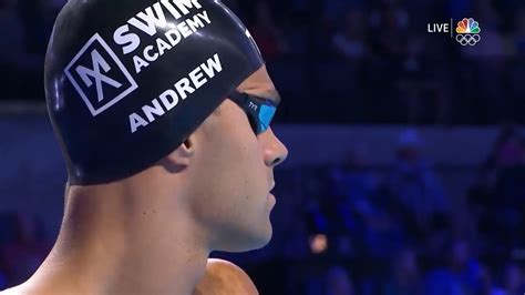 Michael Andrew And Caeleb Dressel Mens 50 Meter Freestyle Interview