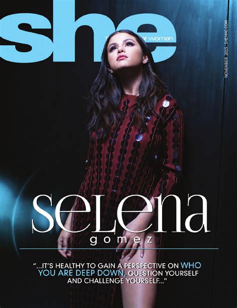 Selena Gomez She Magazine November 2015 Issue • Celebmafia
