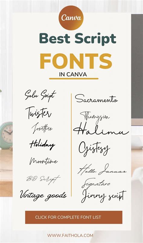 80 Best Canva Fonts Ultimate Canva Font Guide For Choosing Fonts