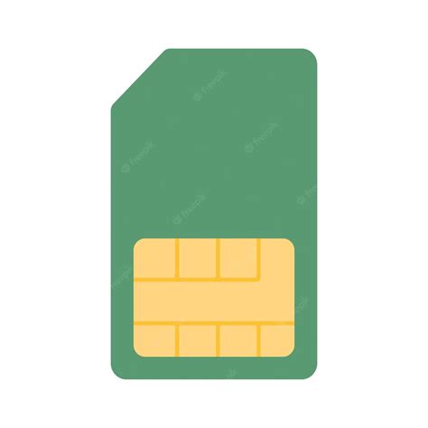 Premium Vector Sim Card Icon Mobile Telephone Card Vector Illustration