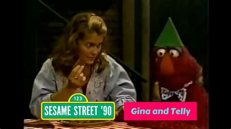 Sesame Street 90 Gina And Telly Youtube