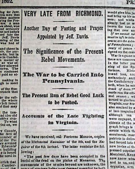 1862 Poolesville Maryland Civil War