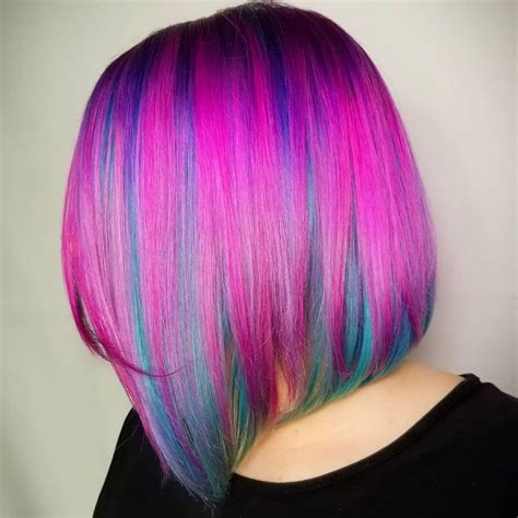Popular Hair Color Ideas For Women Creative Hair Color Creative