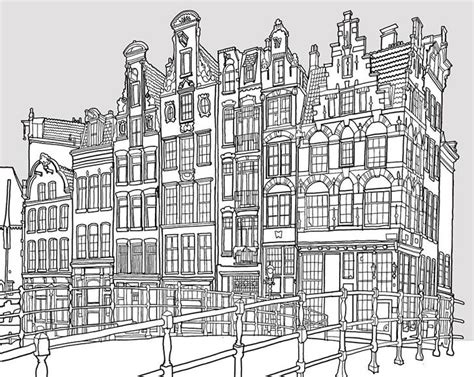 Fantastic Cities Is An Architecture Themed Coloring Book For Adults