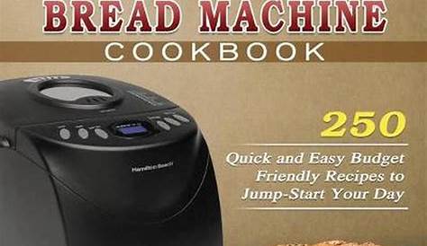 hamilton beach bread machine manual