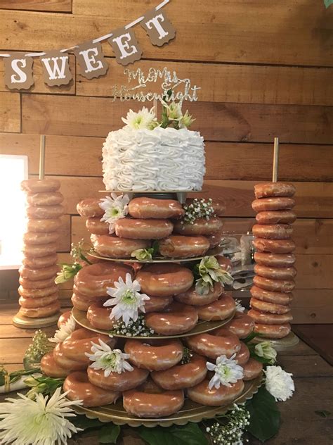 Doughnut Wedding Cake