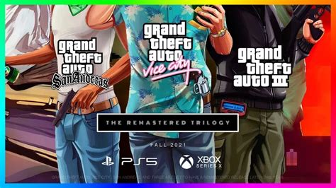 Grand Theft Auto Remaster Trilogy Price And Release Date Inside