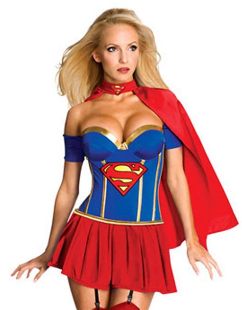 Halloween Costumes Supergirl Superwoman Sexy Costume Fancy Dress Halloween Costume W208994