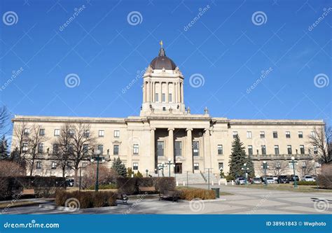 Manitoba Legislative Building Editorial Stock Photo Image Of Cities