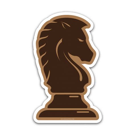 Chess Sticker — Patches And Pins Fun Products