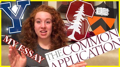 What are some good common app essay examples? Reading My Common App Essay! (Stanford, Yale, Princeton ...
