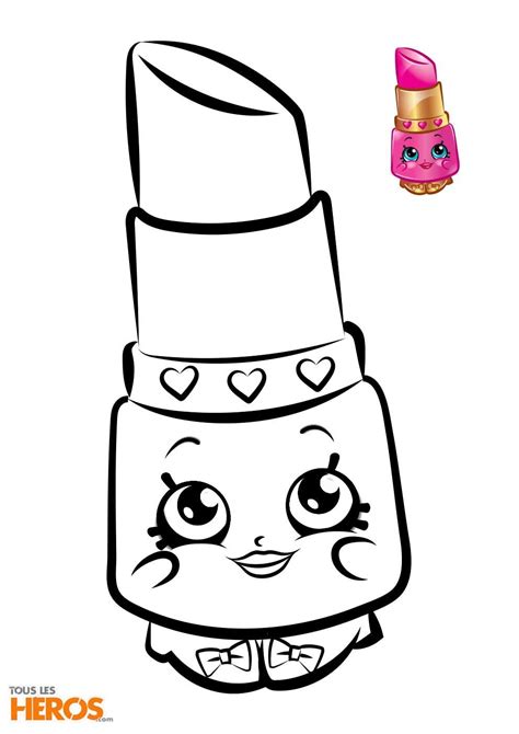 Printable free shopkins strawberry lipstick cookie coloring page. Luxe Coloriage Shopkins A Imprimer Gratuit | Meilleur ...