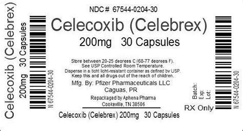Celebrex Information Side Effects Warnings And Recalls